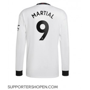 Manchester United Anthony Martial #9 Borta Matchtröja 2022-23 Långärmad